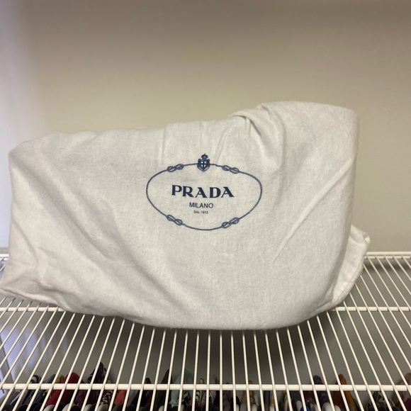 Used Prada Cobalt Blue Tote - Picture 12 of 12